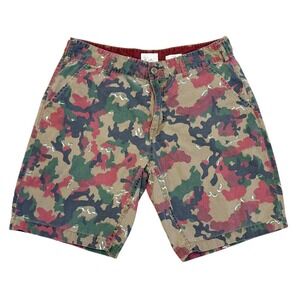 Koto Camo Shorts Mens 34 Multicolor Swiss Alpenflage Slim Fit Cotton Ripstop